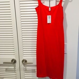 American Apparel Bright Red Dress: Never Worn!